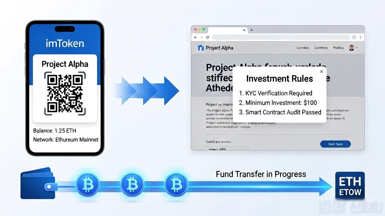 imToken钱包公众投资教程_如何通过imToken钱包官网地址参与公众投资的形成?_imToken钱包如何参与DApp投资