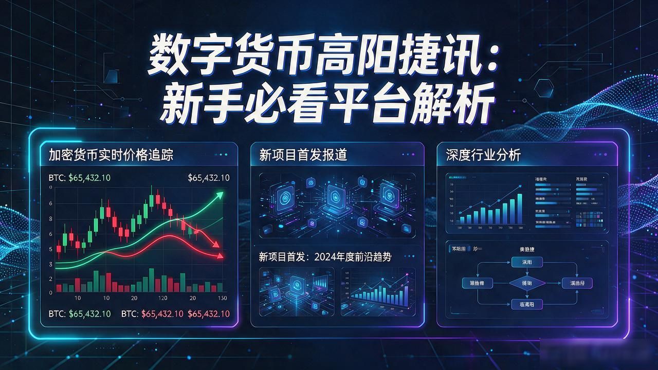 高阳捷讯数字货币资讯平台 高阳捷讯区块链项目最新进展 加密货币新手指南实用内容_数字货币高阳捷讯