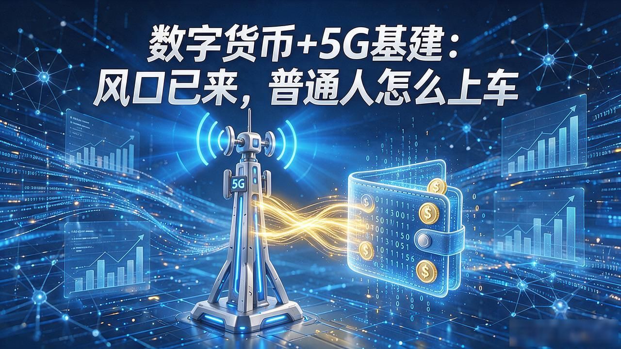 数字货币5g基建_数字货币5G基建结合_5G低延迟数字货币应用