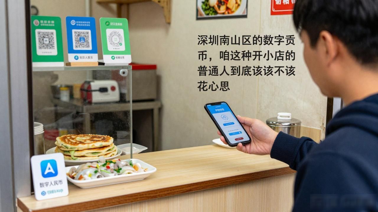 深圳南山区数字货币_小面馆商户开通数字人民币_南山科苑路数字人民币