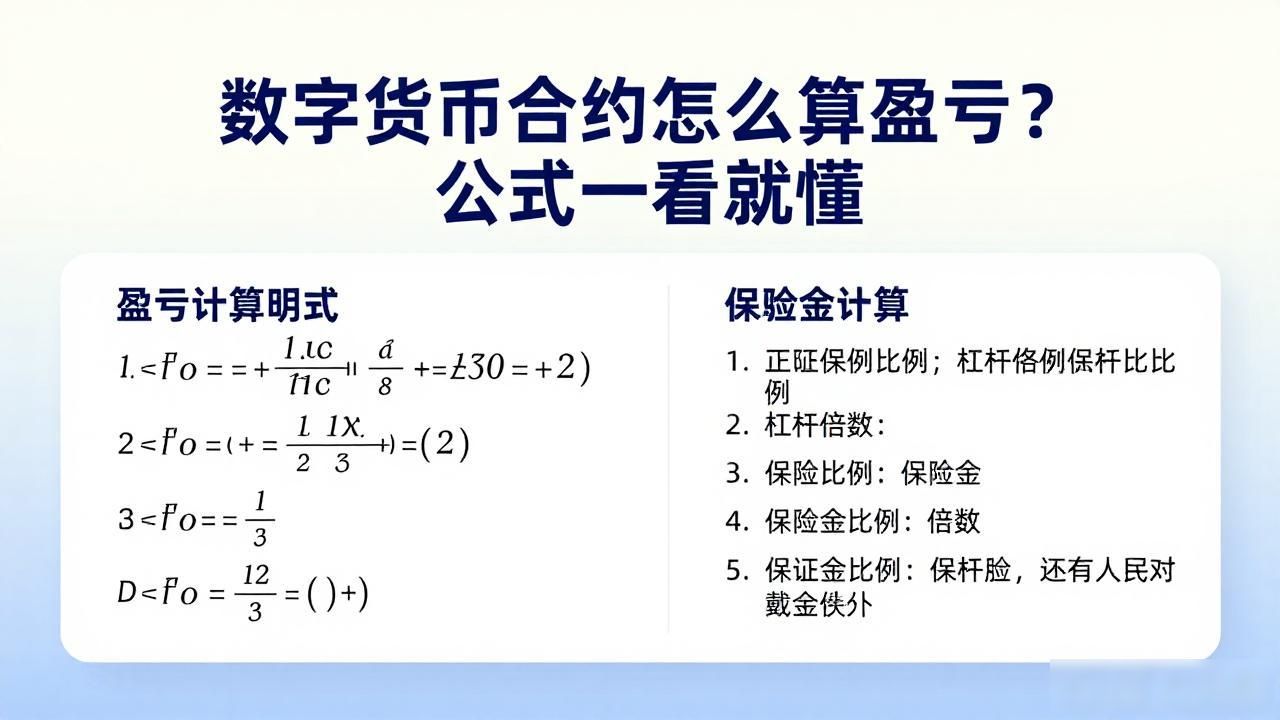 保证金比例与杠杆倍数关系_数字货币合约计算公式_数字货币合约盈亏计算公式