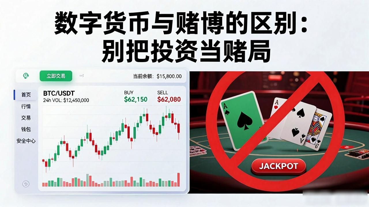数字货币与赌博的区别_数字货币投资与赌博风险对比_数字货币与赌博的区别