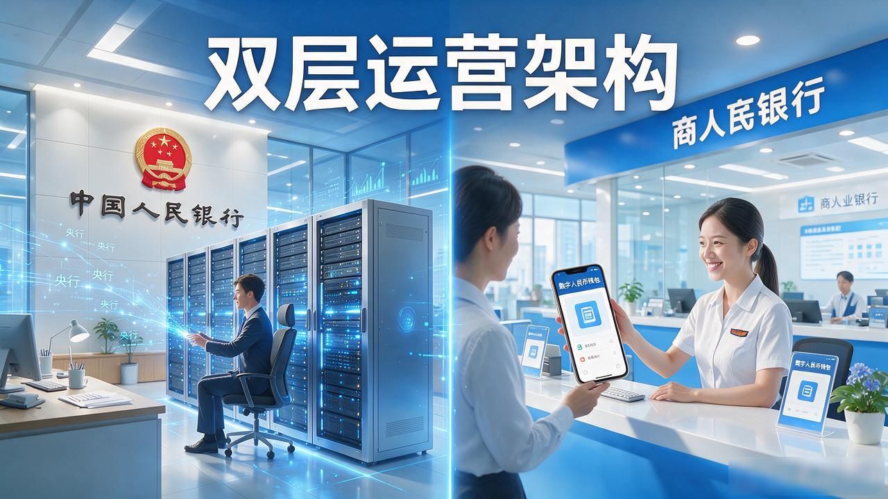 央行数字货币开发进度_数字人民币试点进度_双层运营架构技术