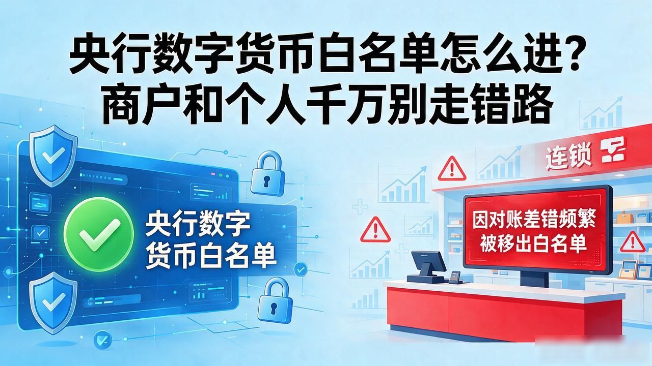 数字人民币试点白名单申请流程_个人如何进入数字人民币白名单_央行数字货币白名单