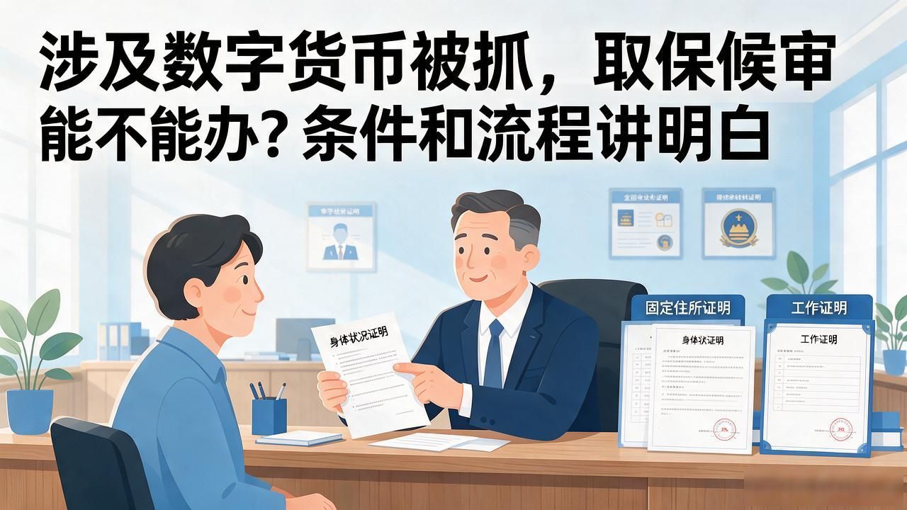 数字货币取保候审_数字货币案件取保条件_数字货币取保申请流程