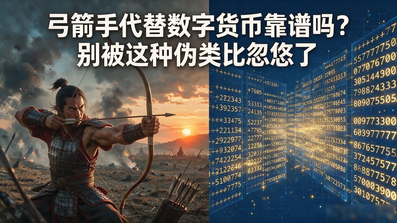 跨时空错位嫁接分析_弓箭手对比数字货币_弓箭手代替数字货币