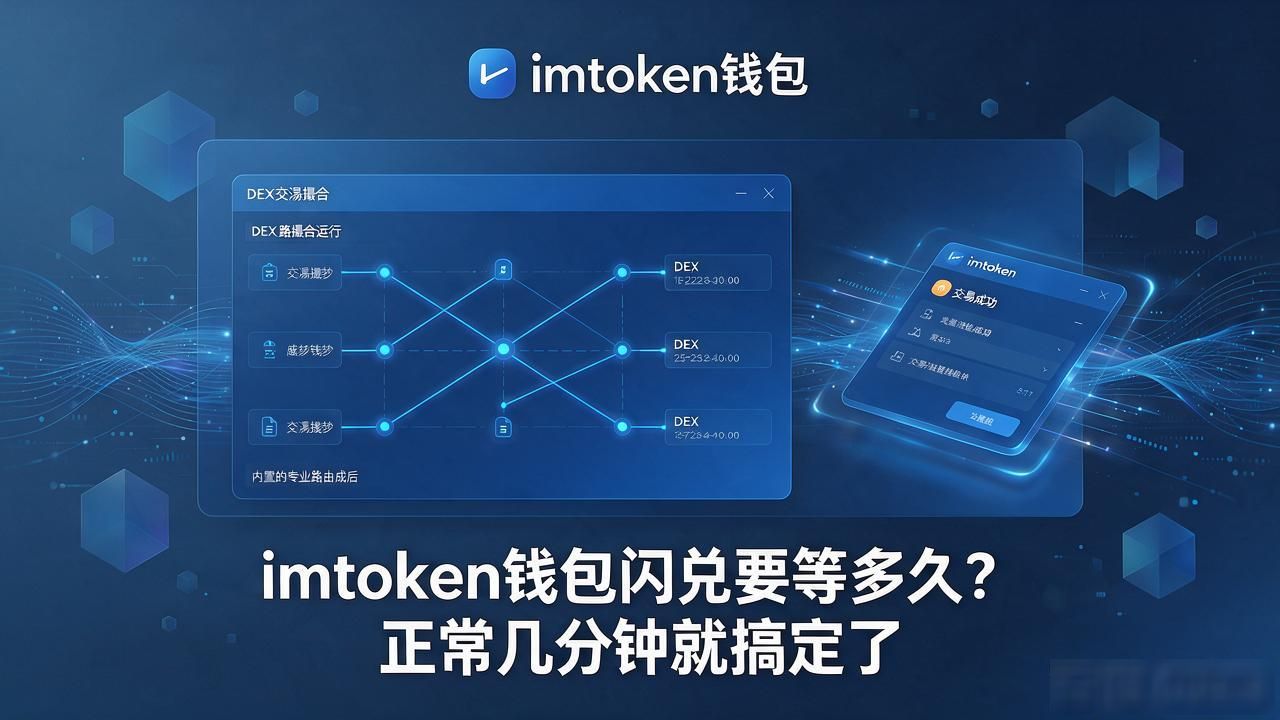 imToken闪兑流程时间_imToken闪兑等待时间_imtoken钱包闪兑需要多久