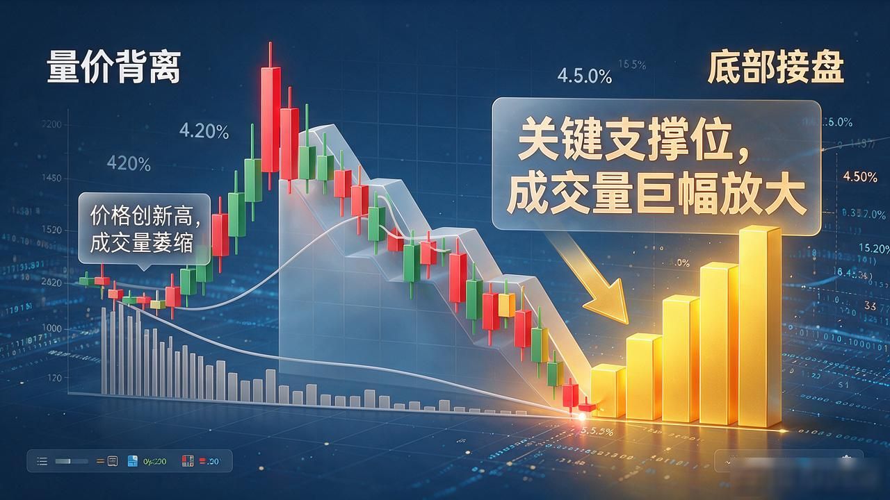 数字货币 量_成交量分析_量价背离