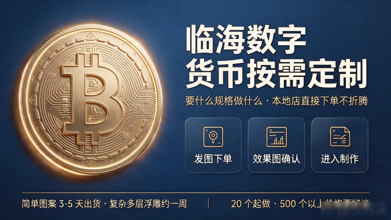 临海数字货币按需定制_临海数字货币定制_企业活动纪念币制作