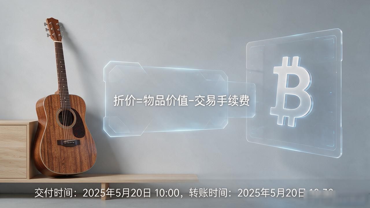物品交换数字货币_二手物品置换加密货币流程_旧吉他换比特币实操经验