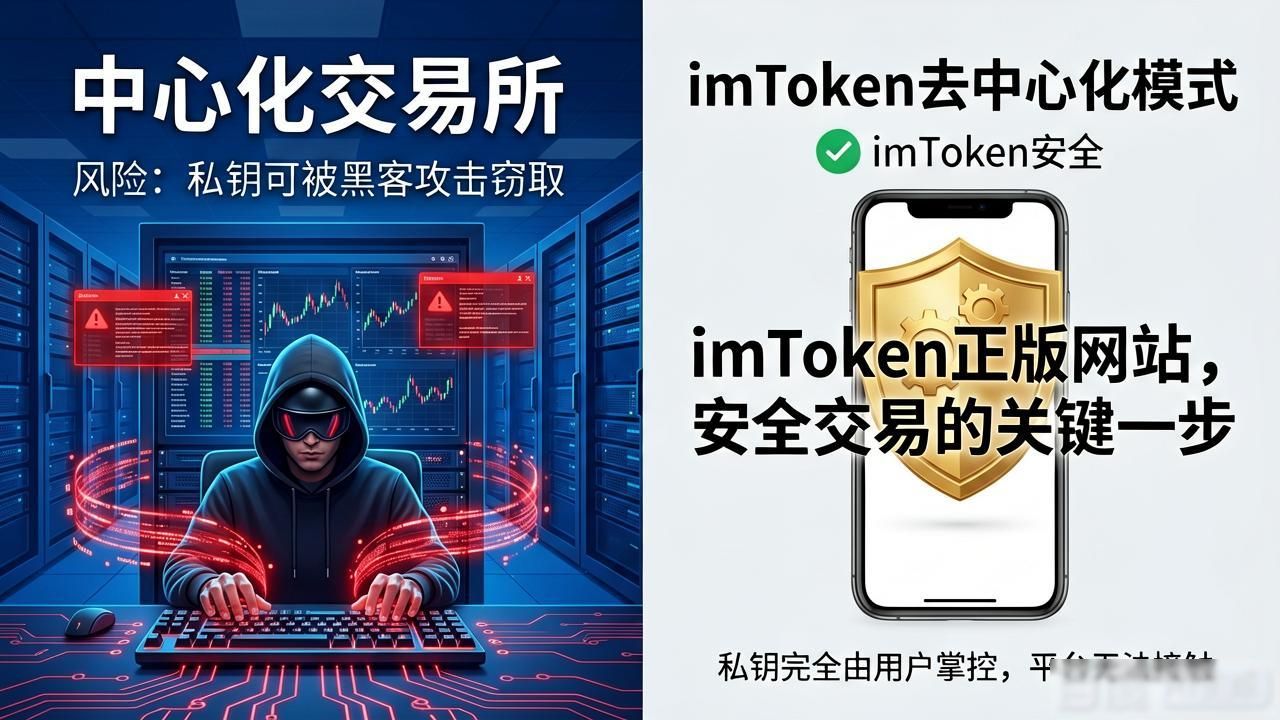 私钥自主掌控去中心化_imToken正版网站交易安全_为何选择imToken正版网站进行安全交易?