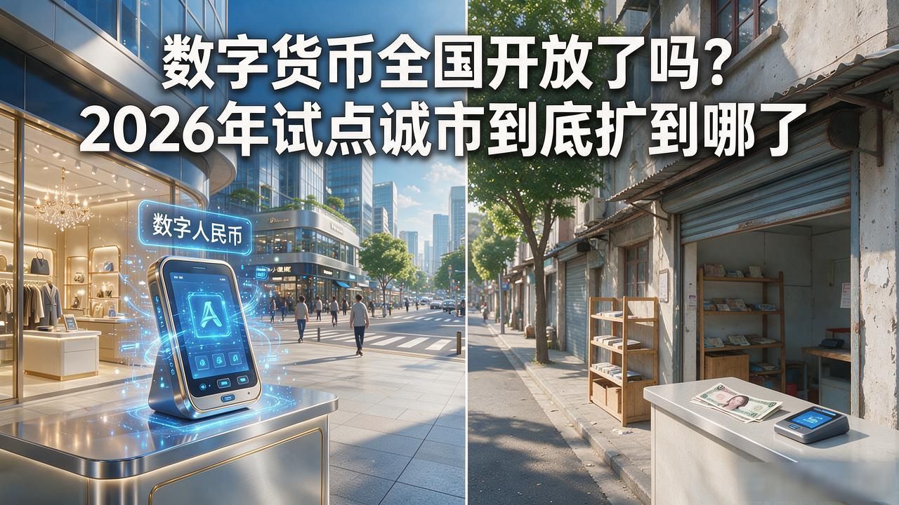 数字货币全国开放了吗_数字人民币全国推广进度_数字人民币试点城市范围
