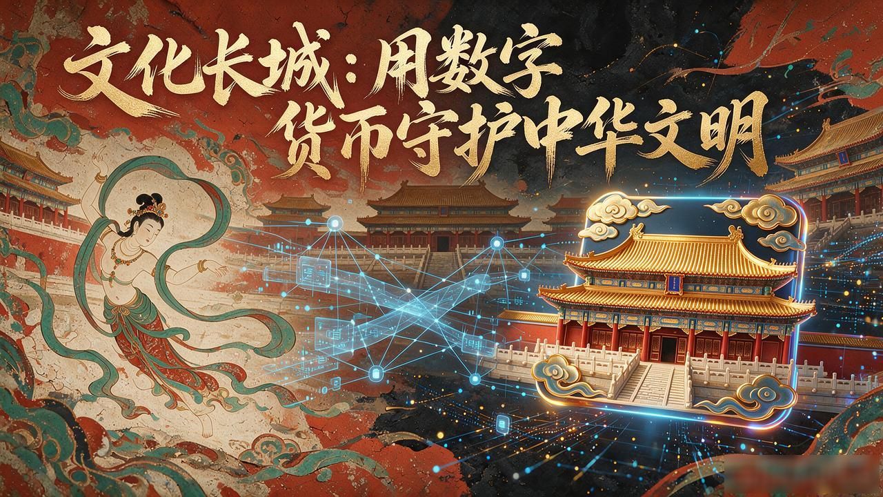 文化长城 数字货币_数字藏品 文化传播 NFT_数字货币 文化传承 区块链技术