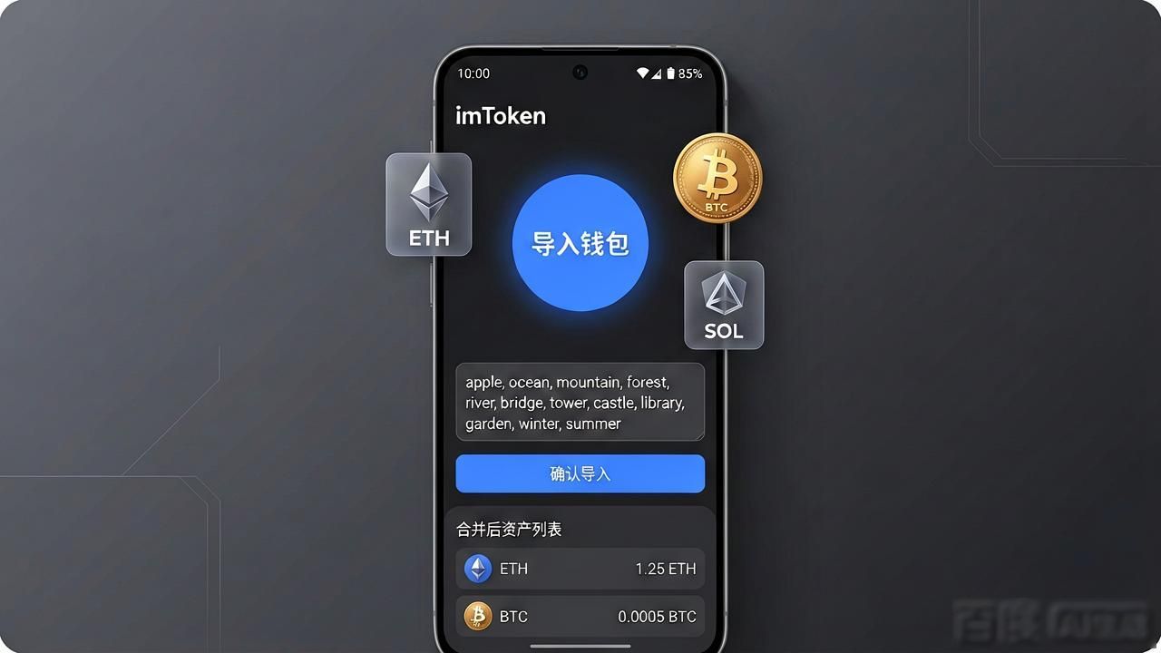imToken钱包整合不同链资产_如何通过imToken钱包下载整合各类资产?_imToken钱包添加资产