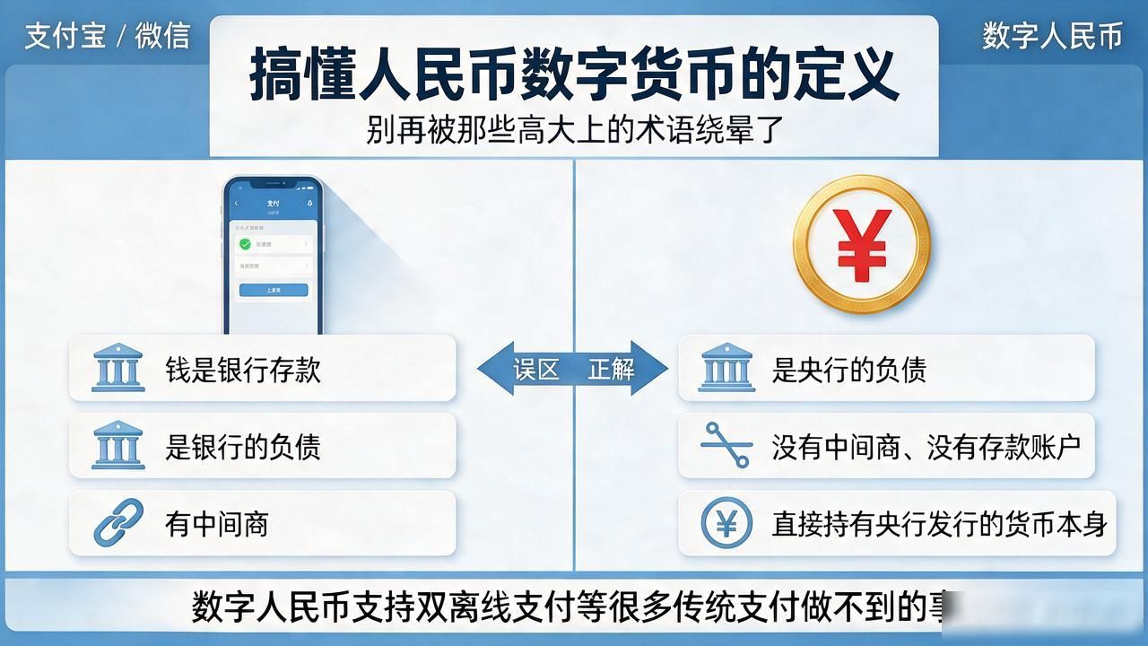 人民币数字货币的定义_数字人民币是什么_数字人民币与虚拟币的区别