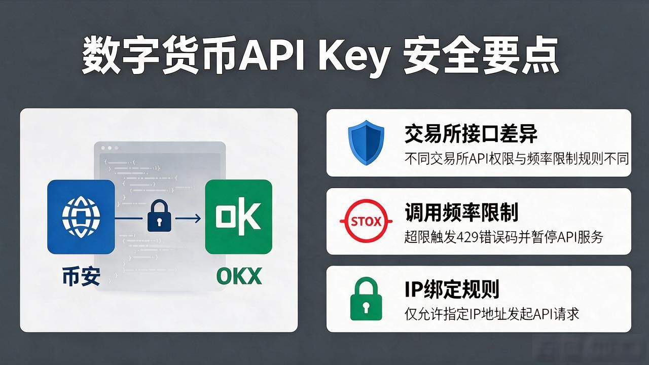 数字货币apikey_数字资产交易所API权限设置注意事项_加密货币API密钥安全配置指南