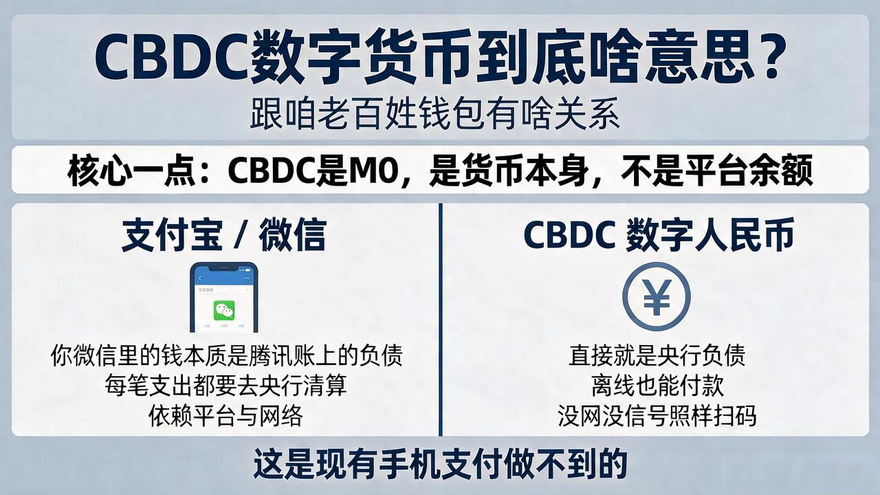 数字人民币与比特币区别_CBDC是M0货币还是平台余额_cbdc数字货币