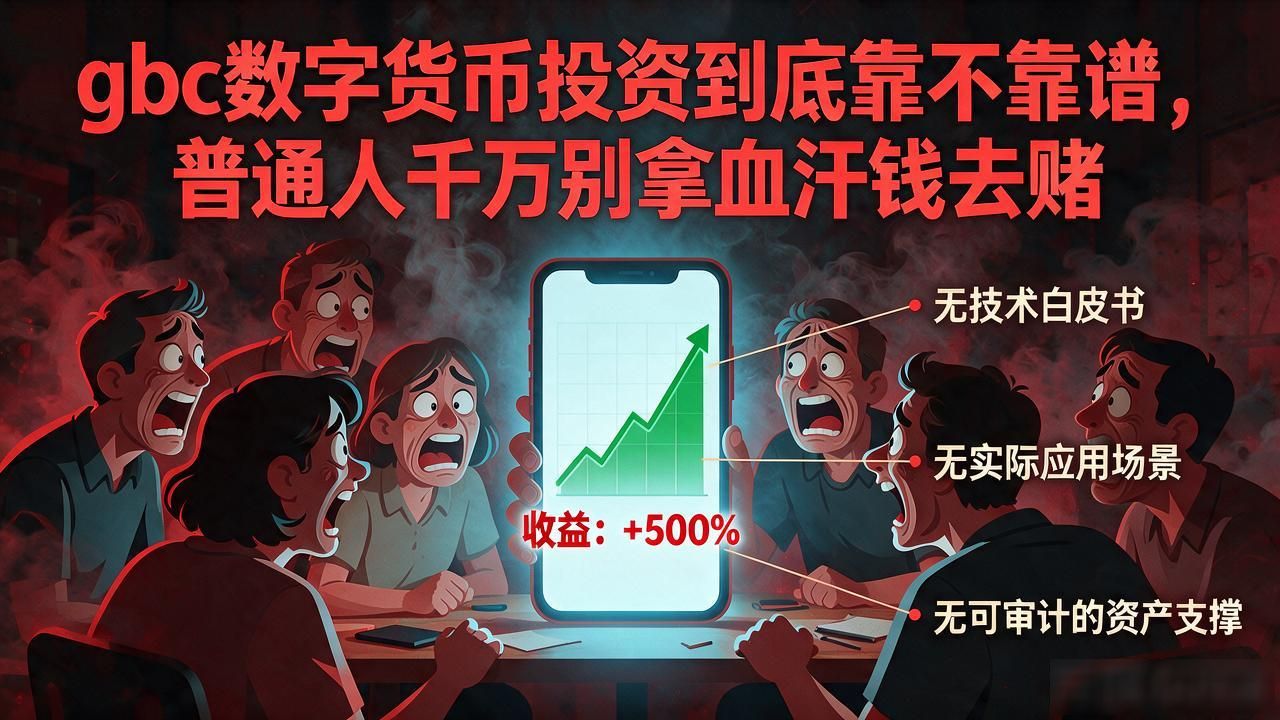 gbc数字货币投资_数字货币高收益陷阱_GBC资金盘骗局真相