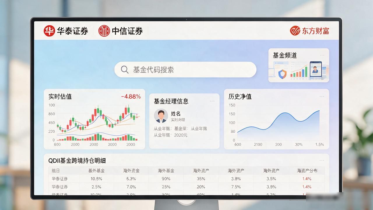 数字货币基金在哪看_QDII数字货币基金持仓查看方法_比特币以太坊基金净值查询入口