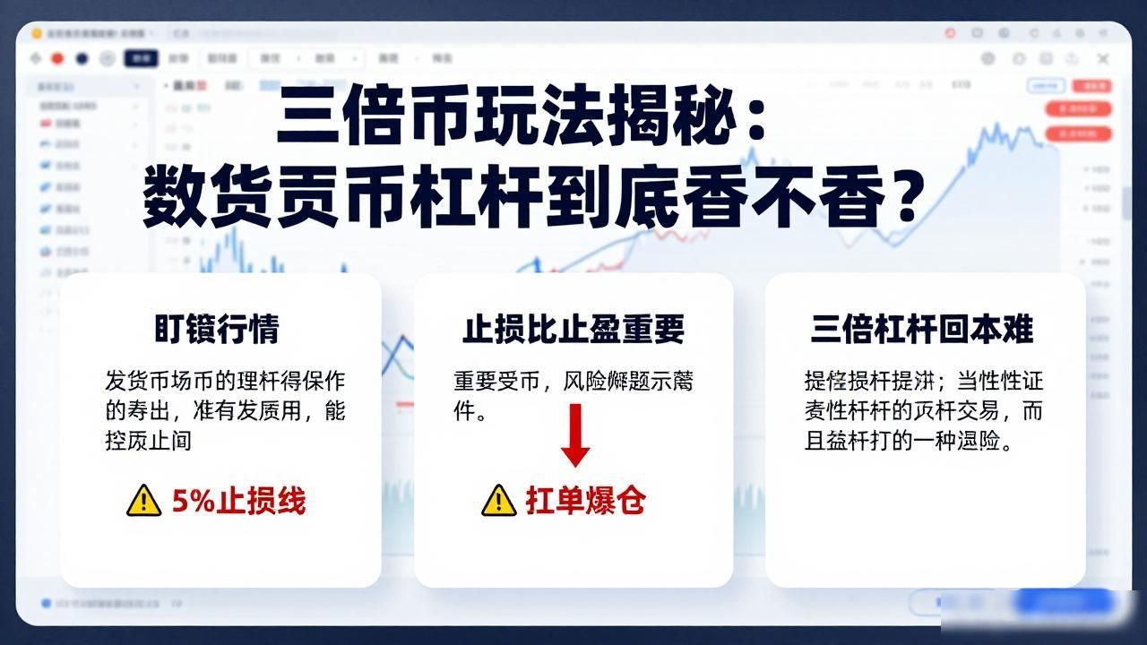 三倍币短线操作要点_数字货币三倍币风险_数字货币三倍币